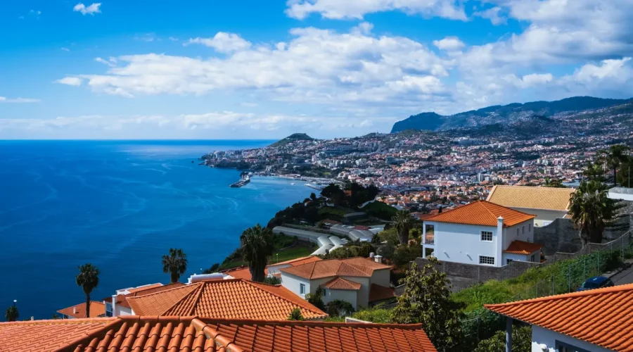 baie de Funchal à Madère