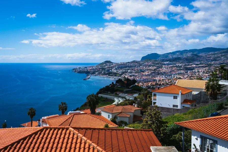 baie de Funchal à Madère