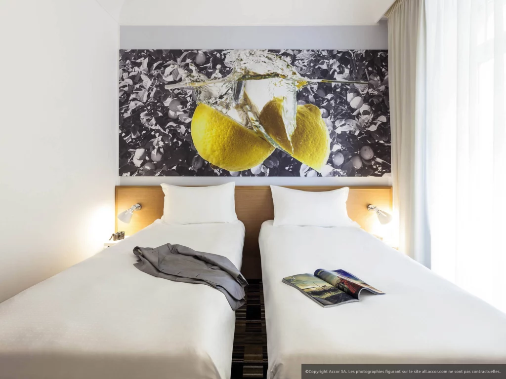 chambre twin hôtel ibis styles napoli