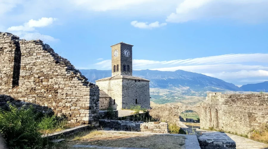 Château de Gjirokastra, Albanie