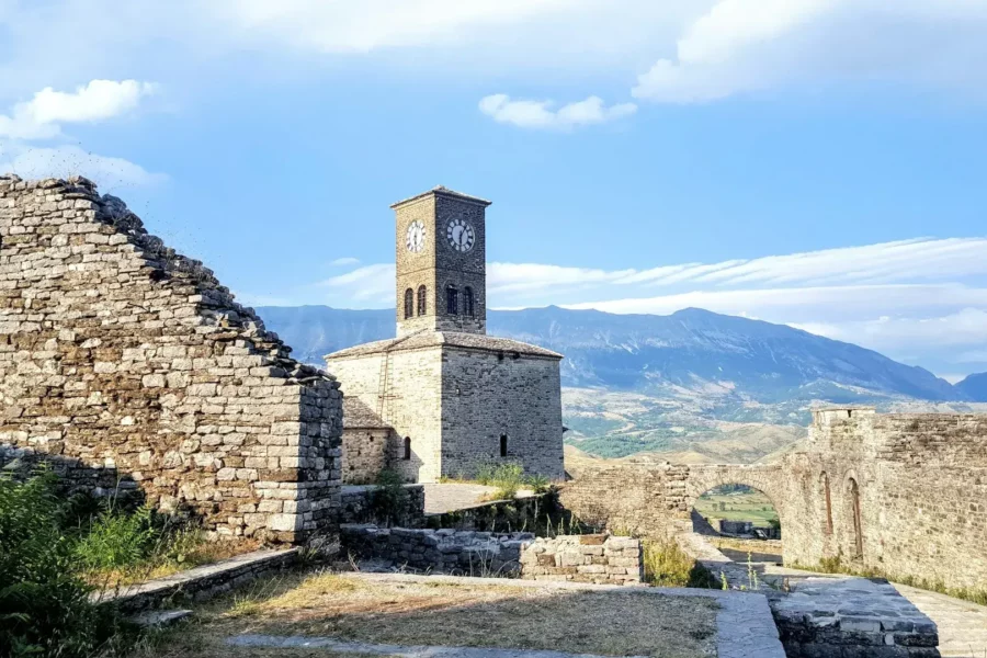 Château de Gjirokastra, Albanie