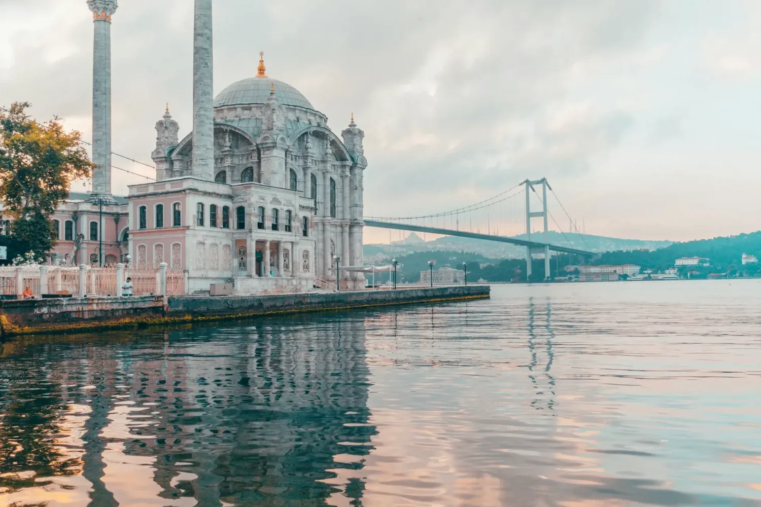 La mosquée d'Ortaköy à Istanbul