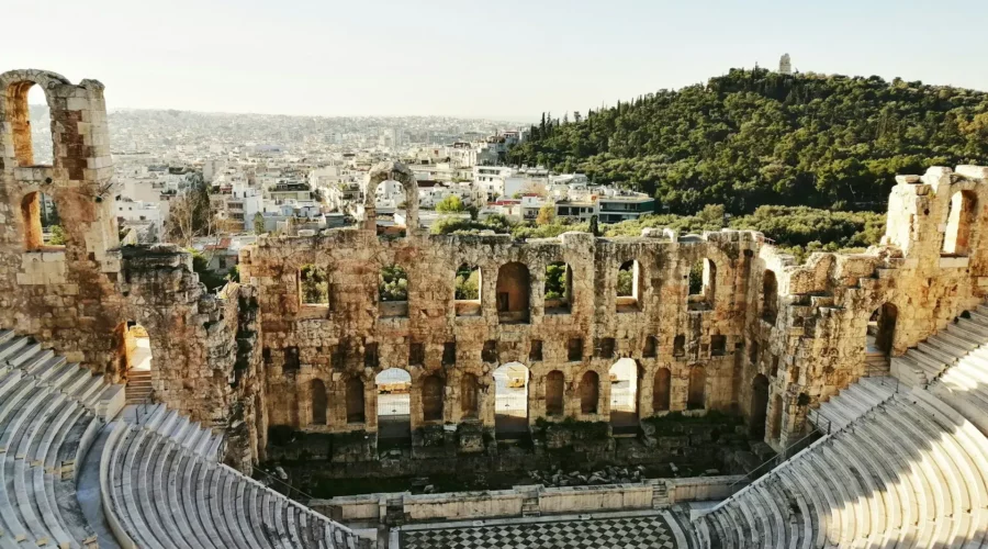 L'Odéon d'Hérode Atticus à Athènes