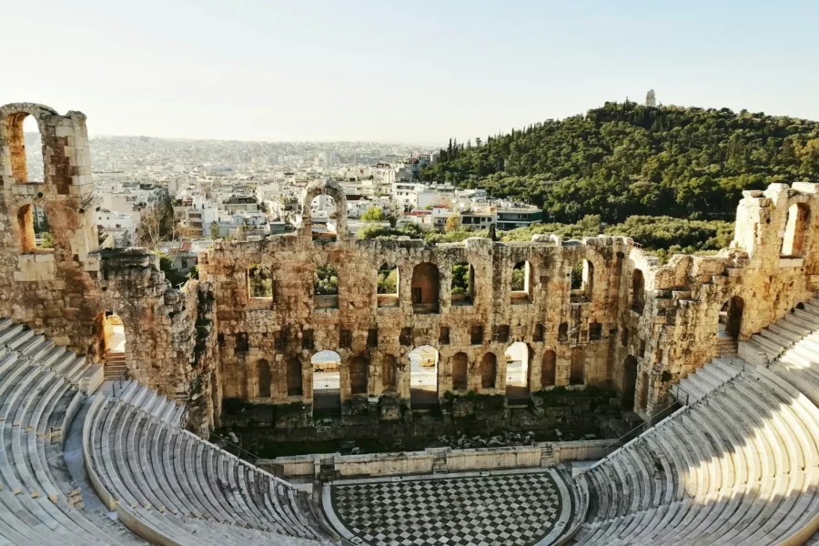 L'Odéon d'Hérode Atticus à Athènes