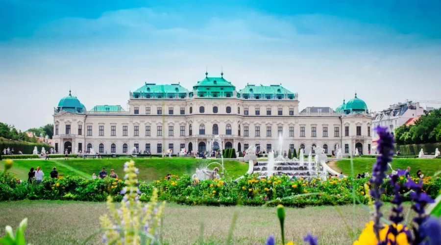 Palais de Belvédère à Vienne, Autriche