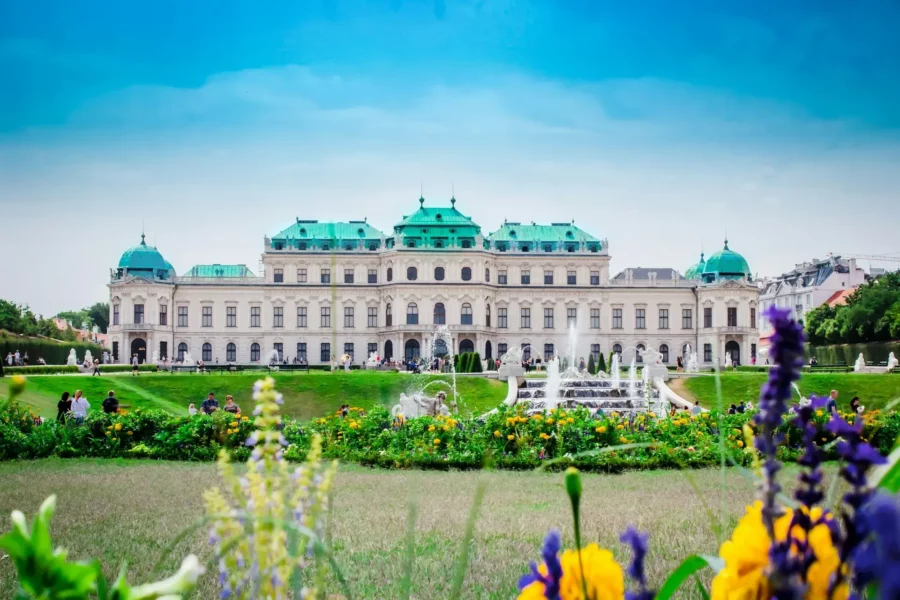 Palais de Belvédère à Vienne, Autriche