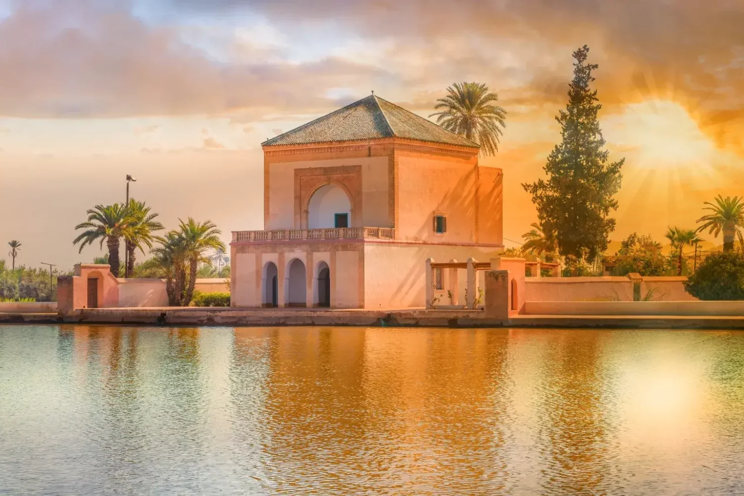 Parc Menara à Marrakech