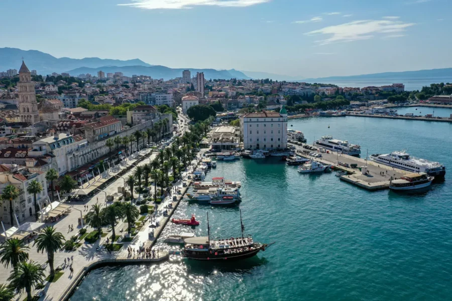 Port de Split, Croatie