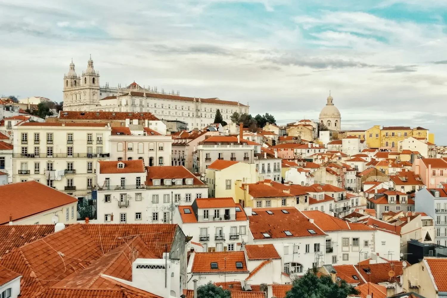 Quartier historique d'Alfama à Lisbonne