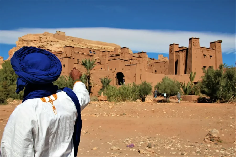 Vue sur Ouarzazate au Maroc