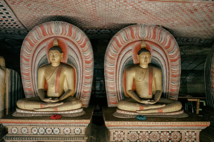 Grotte temple de Dambulla, Sri Lanka