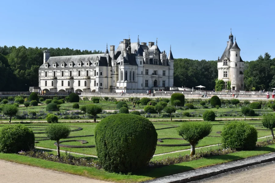 Jardin du château de Chenonceau, France