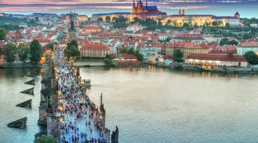 Panorama de Prague, République tchèque