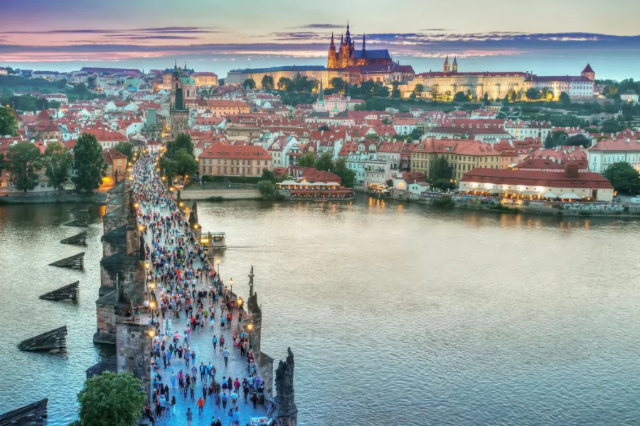 Panorama de Prague, République tchèque