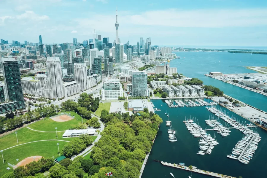 Panorama de la ville de Toronto, Canada