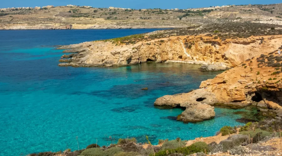 Blue Lagoon à Malte, paysage de rêve