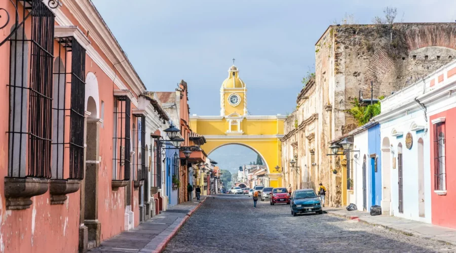 Calle de Arco à Antigua Guatemala