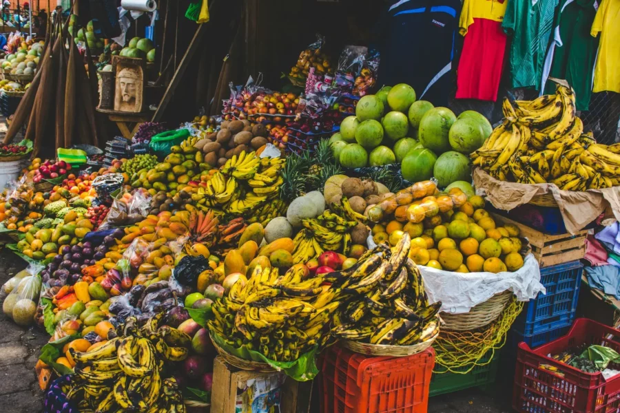 Fruits au marché d'Antigua, Guatemala