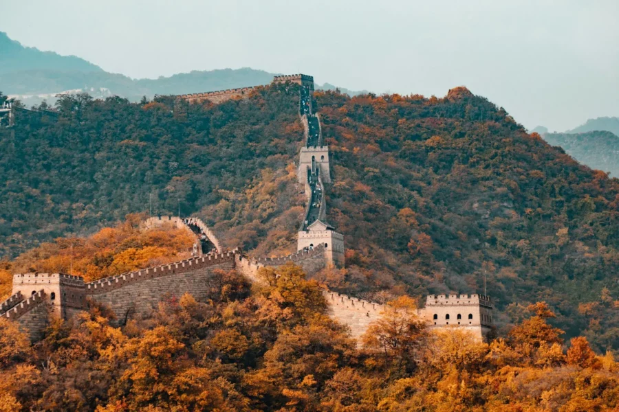 Paysage de la Grande Muraille de Chine