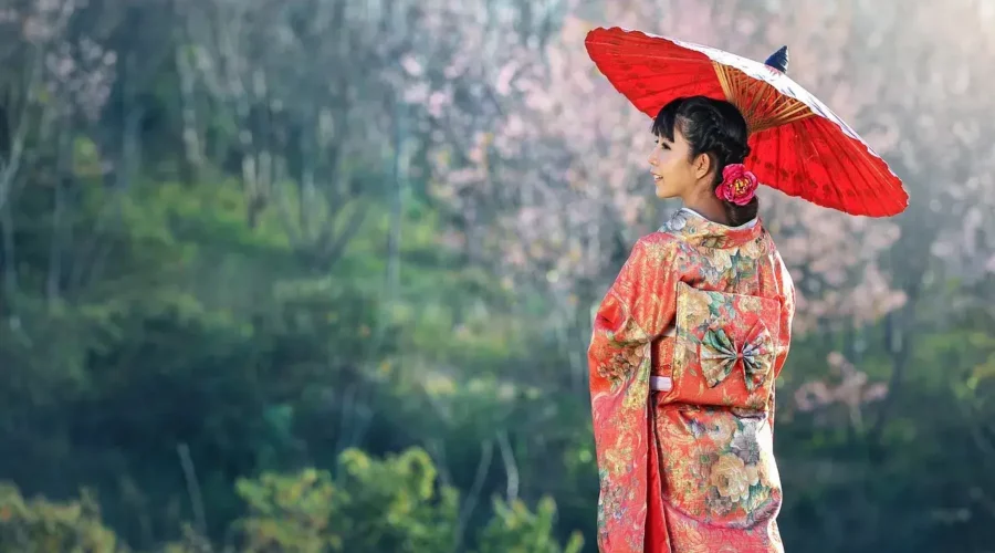 kimono - femme - japon