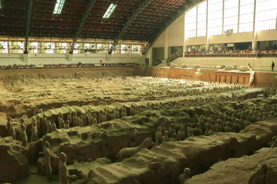 Musée de l'armée de terre cuite à Xi'an, Chine