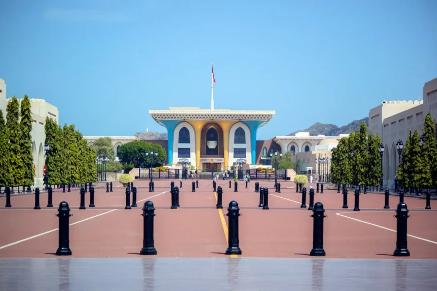 Palais royal de Mascate à Oman