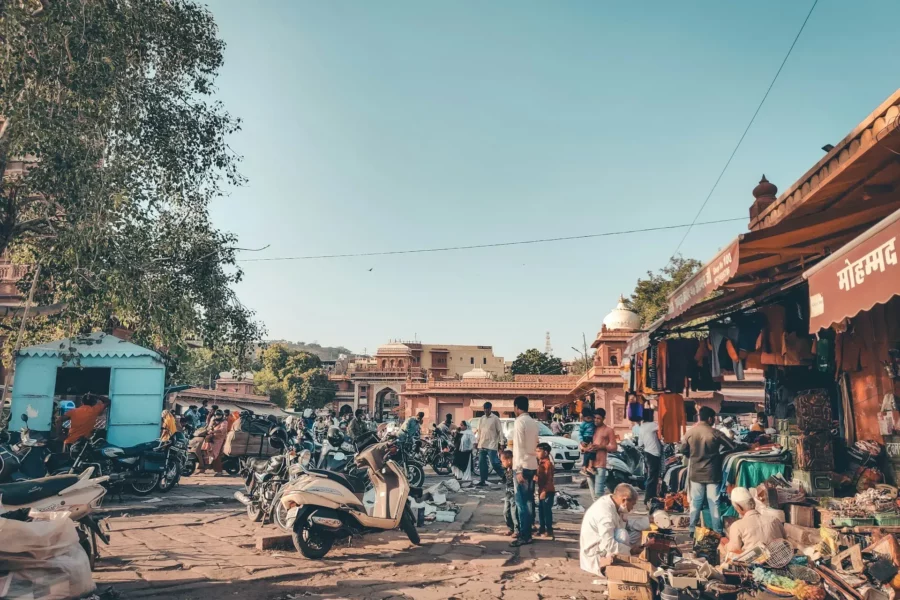 place animé, Jodhpur, Inde