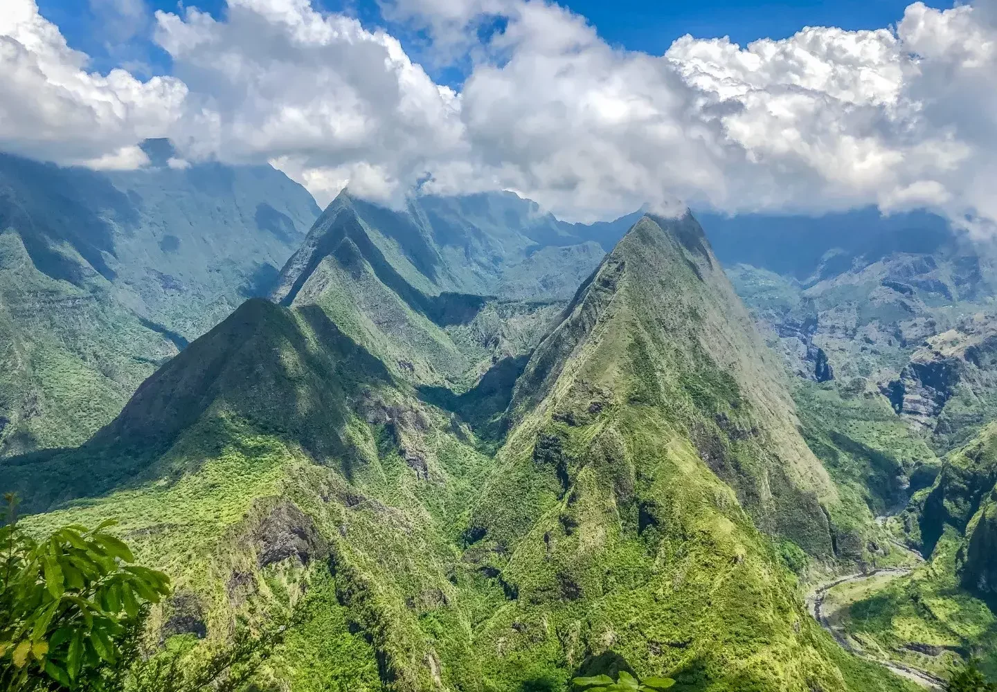 Panorama du Cirque de Mafate à La Réunion