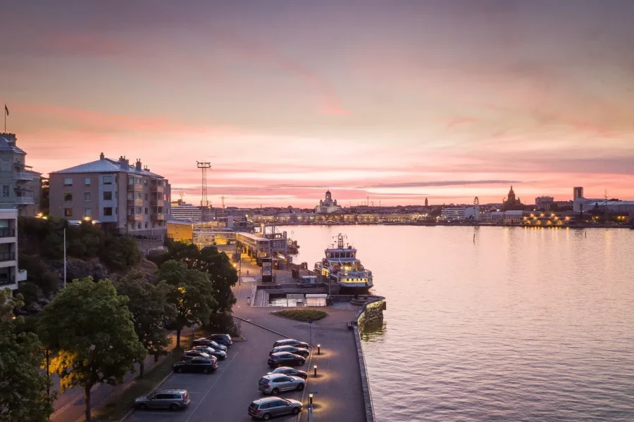 Panorama d'Helsinki, Finlande