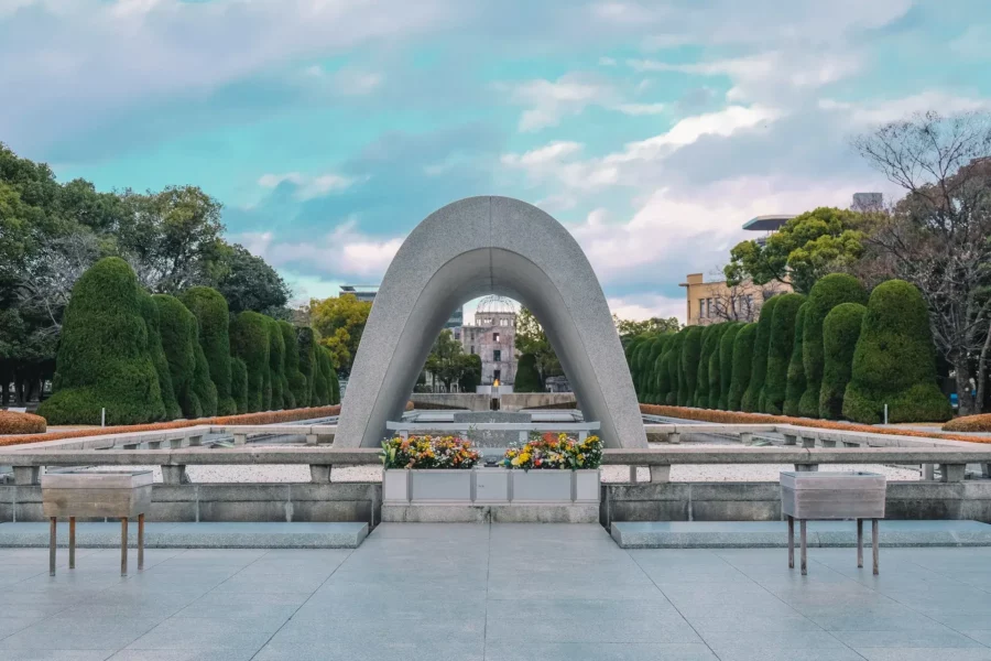 Parc mémorial de la paix à Hiroshima, Japon