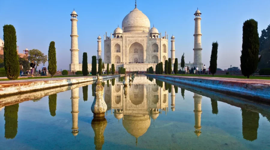 Le magnifique Taj Mahal, Inde