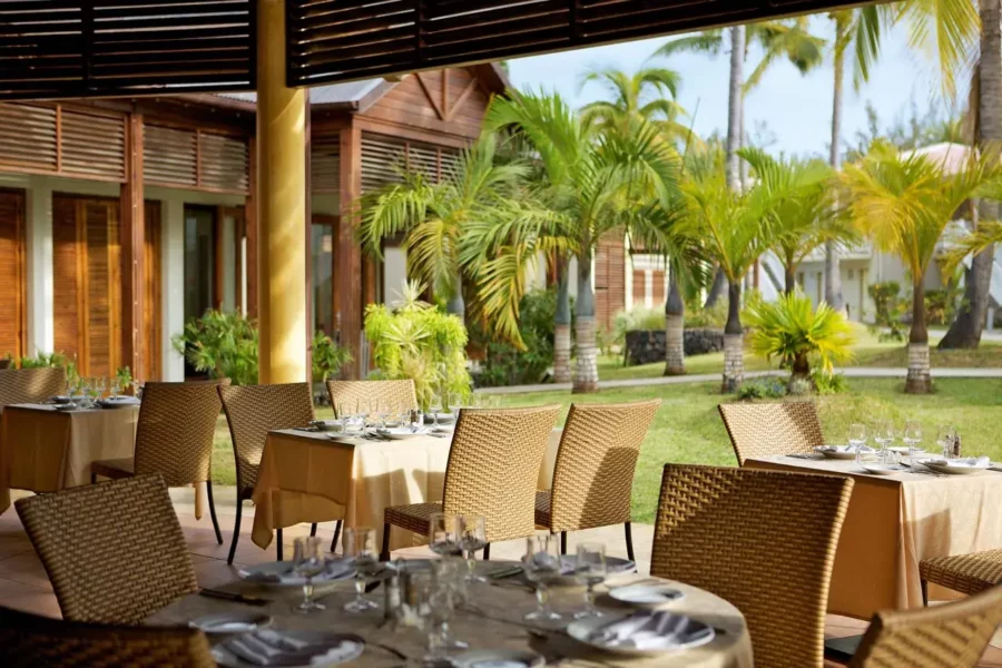 Restaurant de l'hôtel Récif, Île de la Réunion