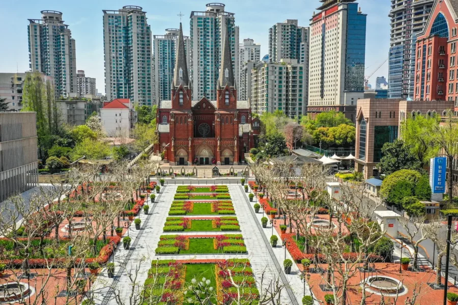 Cathédrale Saint-Ignace à Shanghai, Chine