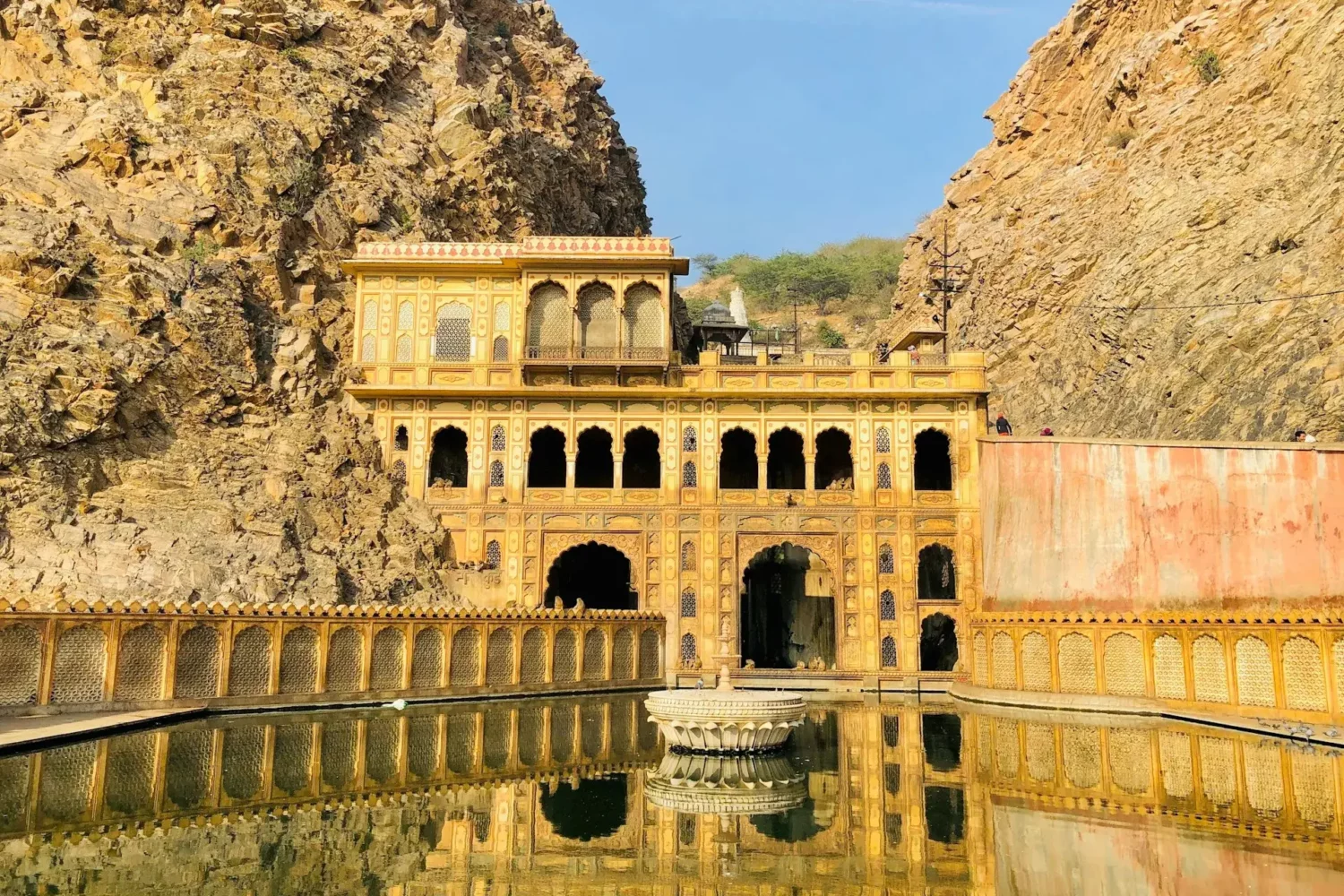 Temple Galta Ji à Jaipur, Inde