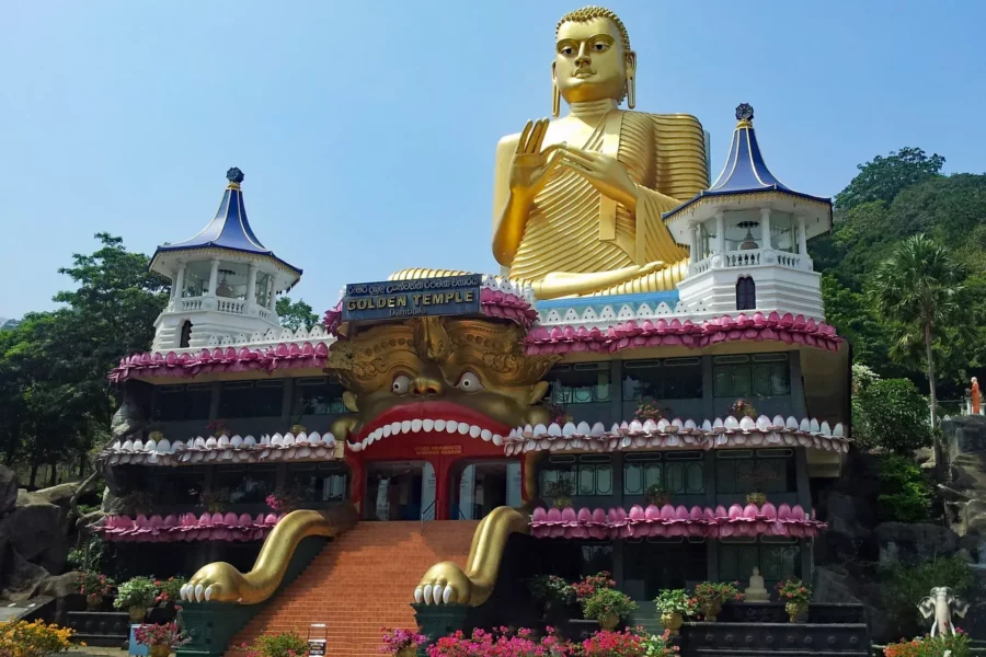 Temple d'Or de Dambulla, Sri Lanka