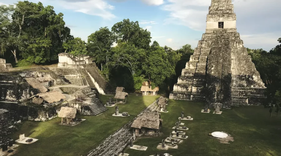 Templo II à Tikal, Guatemala