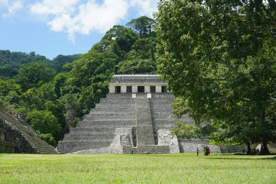 Temple des Inscriptions à Palenque, Mexique