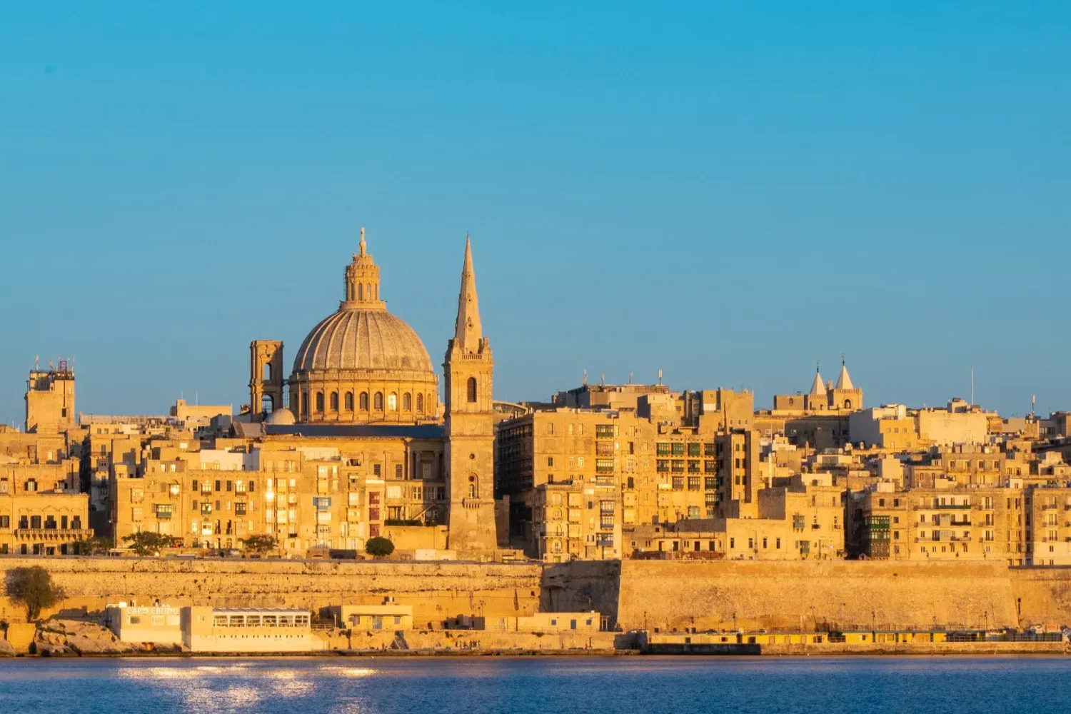 Panorama sur La Valette, Malte