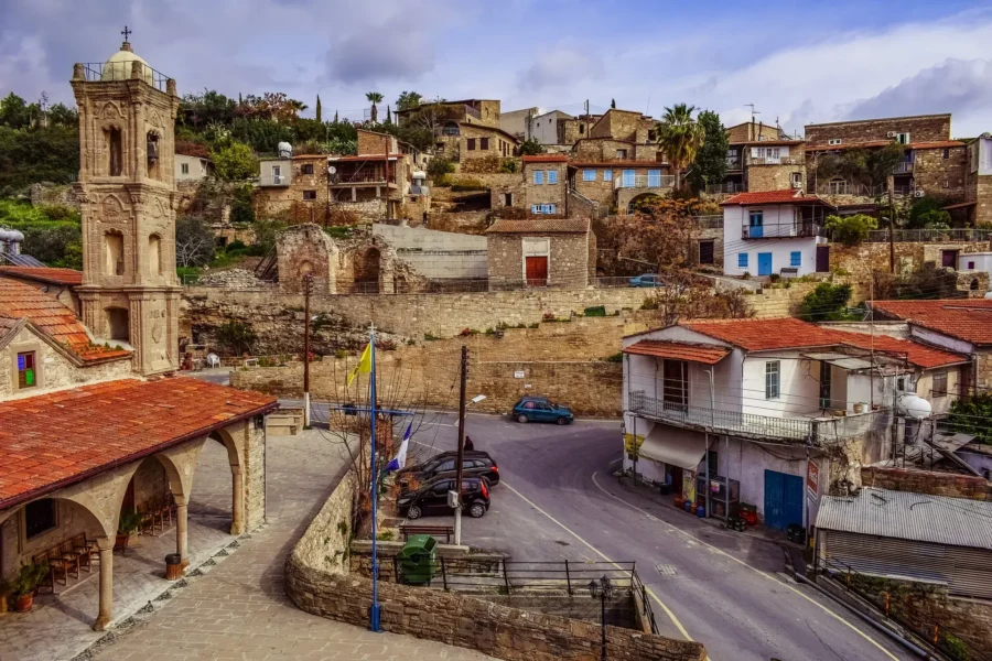 Village pittoresque de Tochni, Chypre