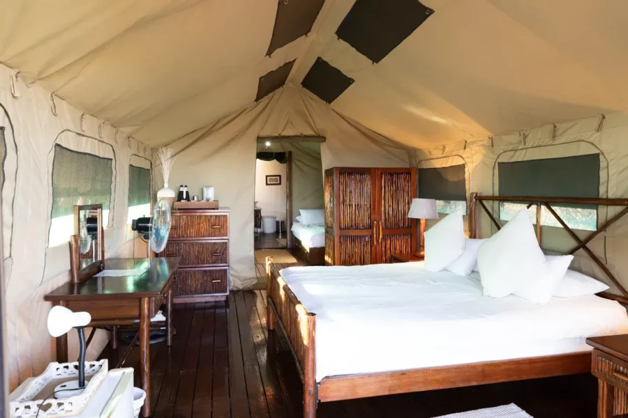 Chambre pour le safari