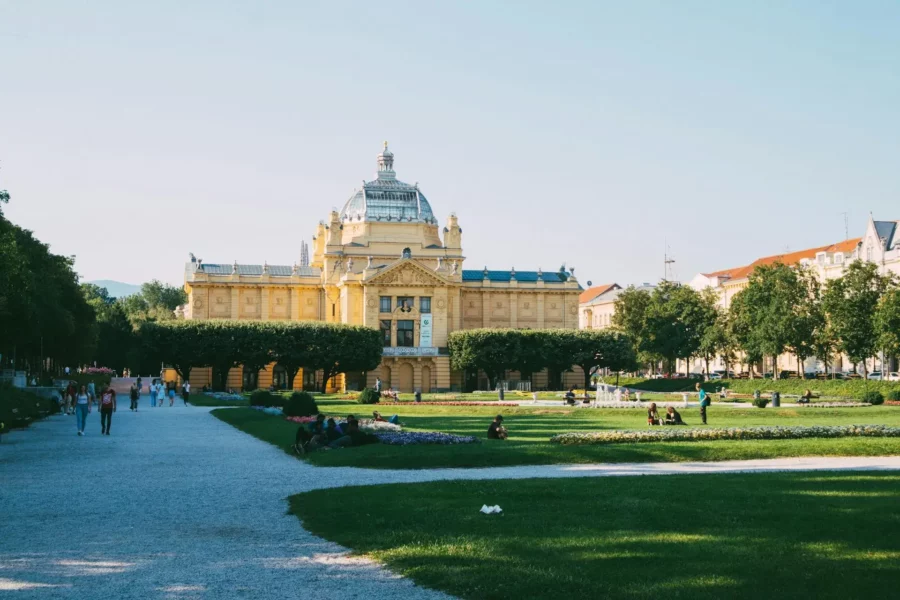 Pavillon des Arts, Zagreb, Croatie