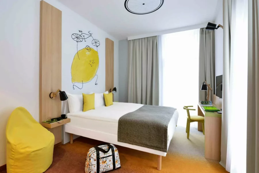 Chambre double ibis Styles Budapest City