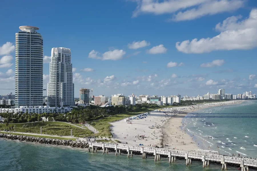 Plage de Miami