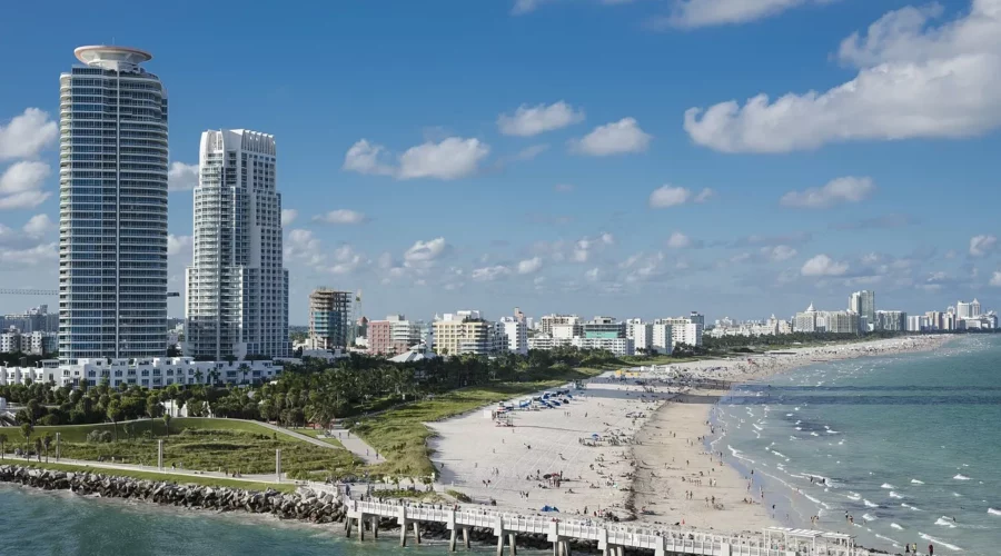 Plage de Miami