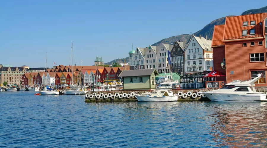 Panorama de Bergen, Norvège