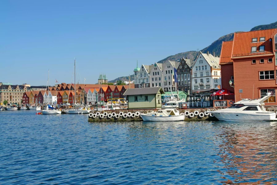 Panorama de Bergen, Norvège