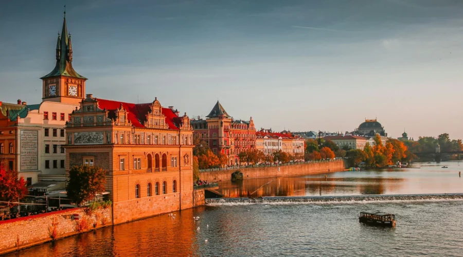 Vue du Musée Bedřich Smetana, Prague, Tchéquie