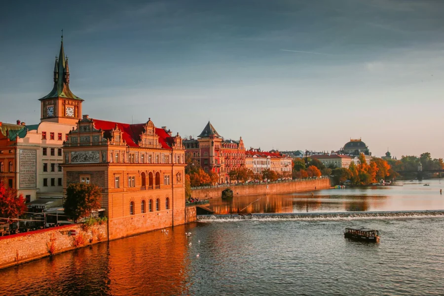 Vue du Musée Bedřich Smetana, Prague, Tchéquie