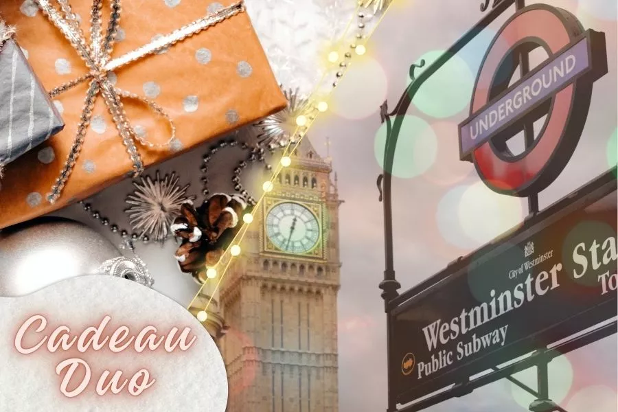 Coffret cadeau duo à Londres