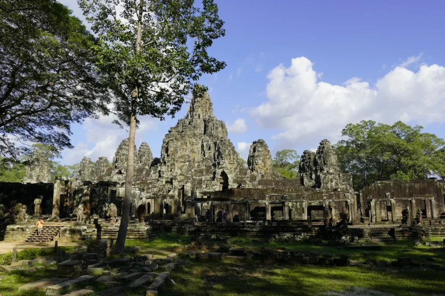 Temple à Siem Reap, Cambodge